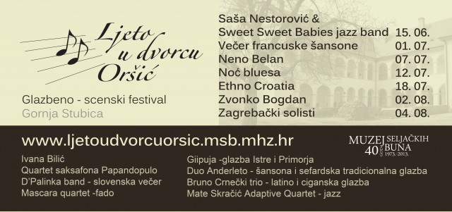 LJETO U DVORCU ORŠIĆ